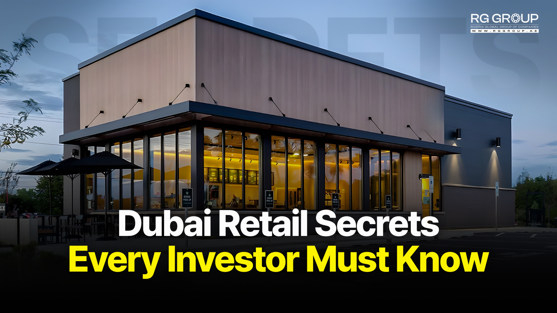 Scale Smart in Dubai: Invest in Profitable Retail Ventures - RG Group