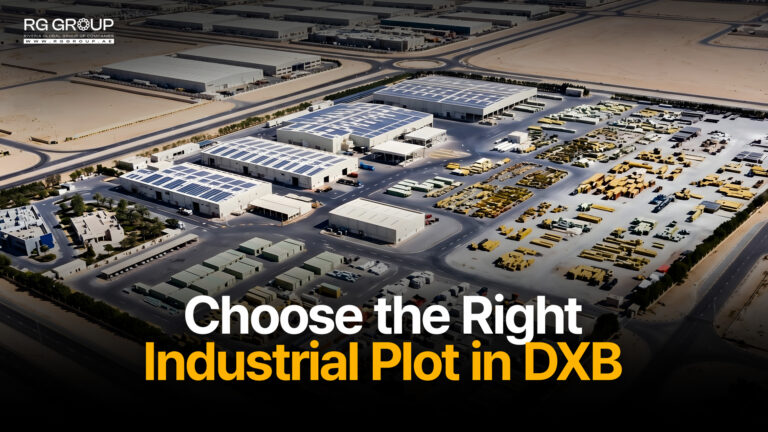Choose the Right Industrial Plot in DXB