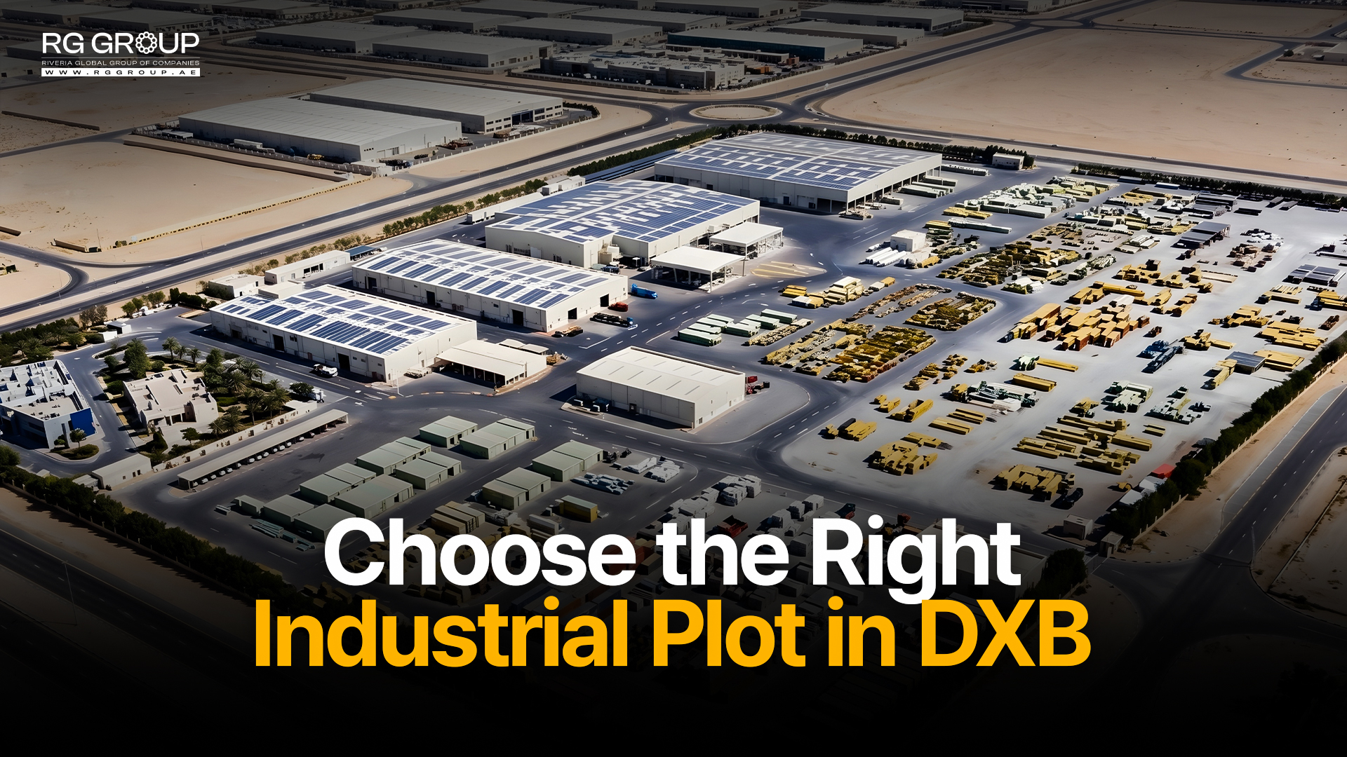 Choose the Right Industrial Plot in DXB