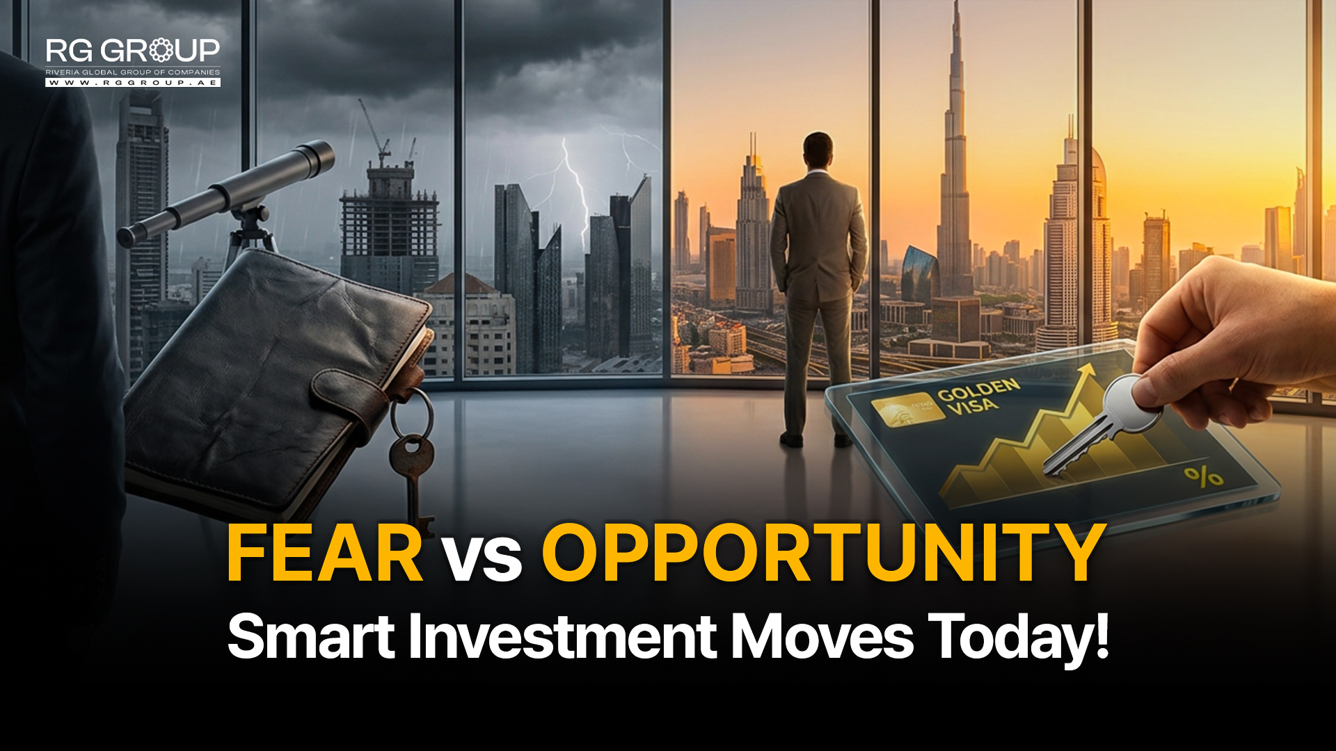 Fear vs Opportunity: Smart Investment Moves in Dubai Today